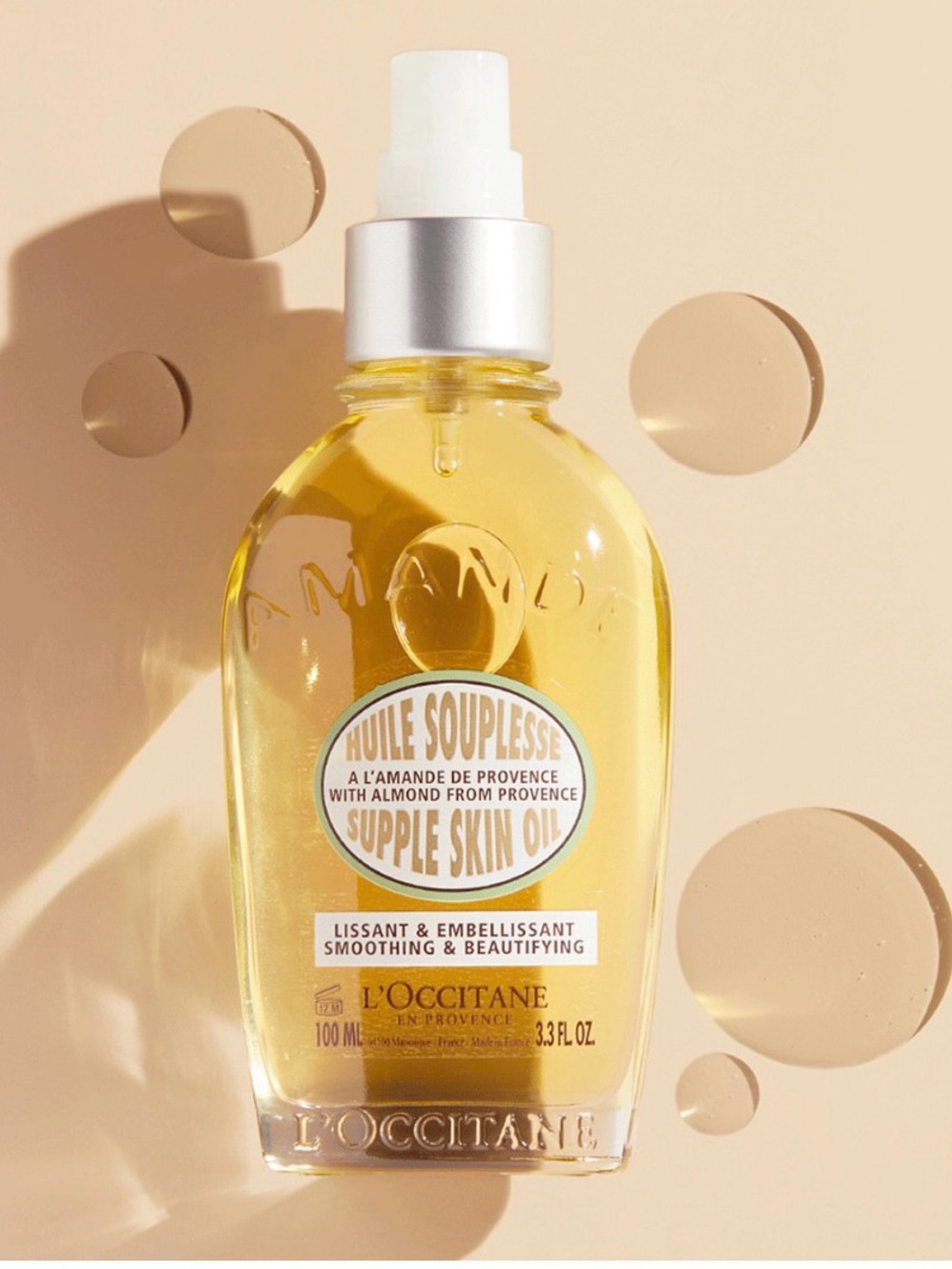 Occitane Supple Skin Oil with Almond from Provence